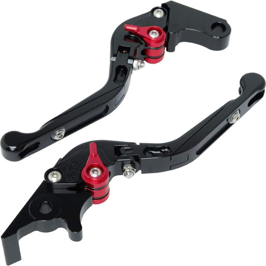 BigOne Billet Lever Set Foldable Black/Red Black Red Monkey 125 Magna 50 NS-1 GROM Grom MSX125 Rebel CBR250R Clutch Brake