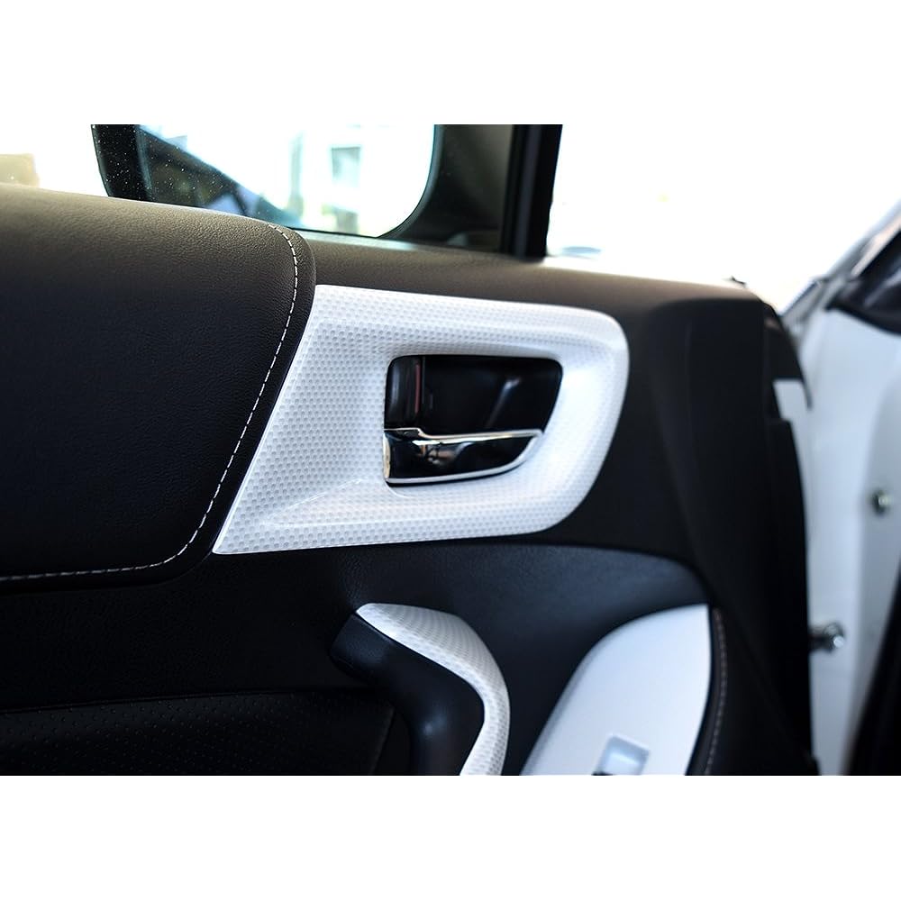 SecondStage Toyota 86 Early/Late Door Bezel Panel White Carbon Style/T333WHC