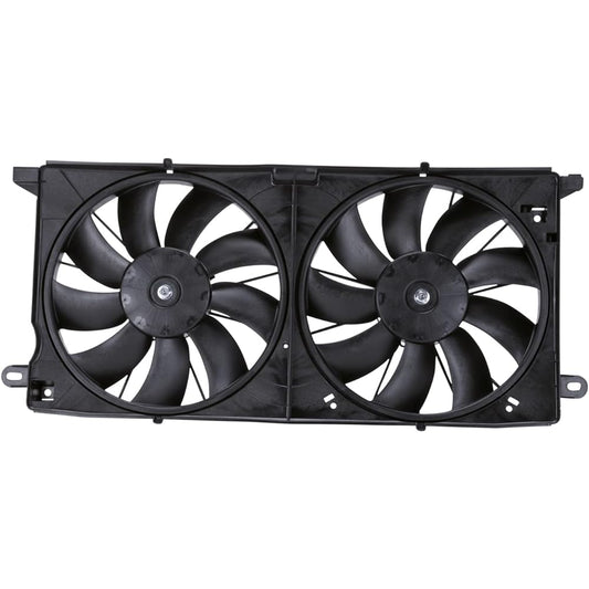 TYC 621390 Cadillac/Oldsmobile Replacement Radiator/Condenser Cooling Fan Assembly