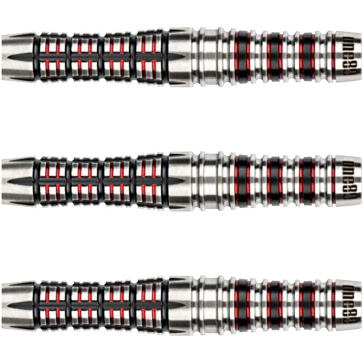 One80 One Eighty BLACK J21 02 2BA 19g Dart Barrel Dart Set
