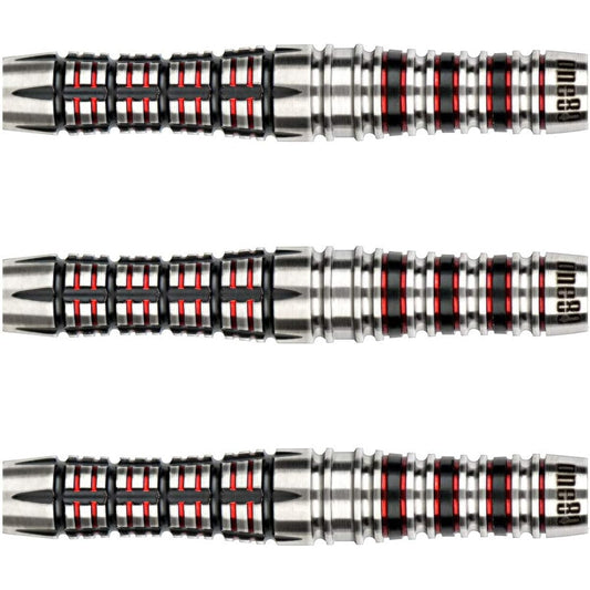 One80 One Eighty BLACK J21 02 2BA 19g Dart Barrel Dart Set