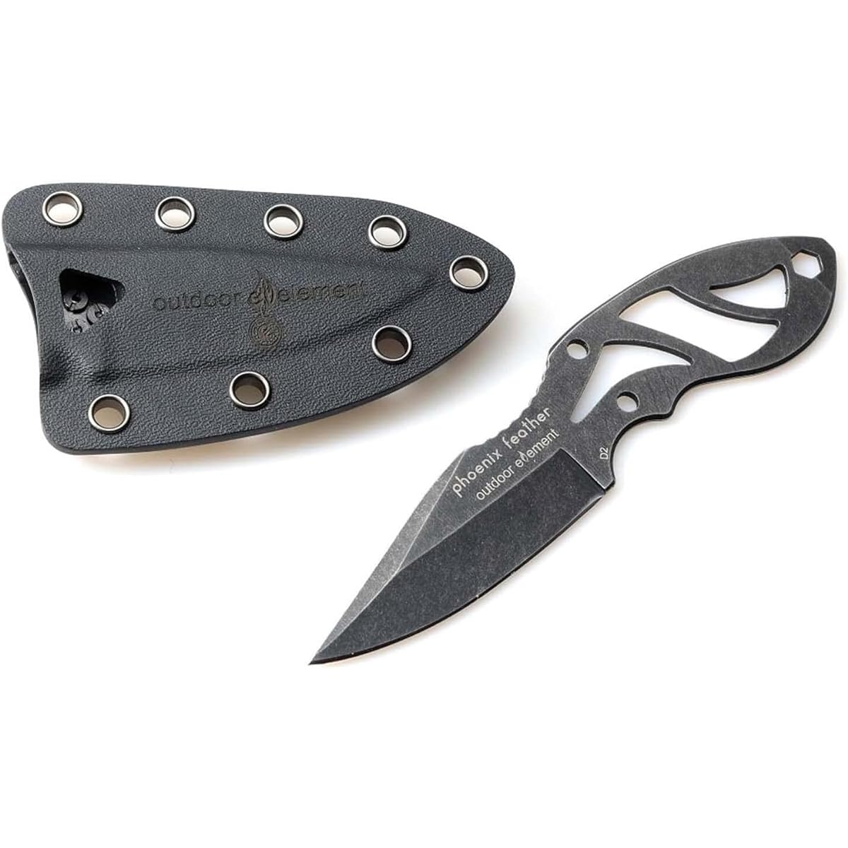 Outdoor Element Outdoor Camping Survival Knife Phoenix Feather [Genuine Japanese Product] 61114