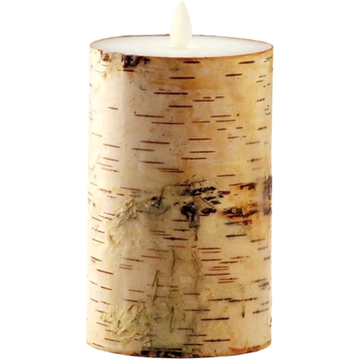 Kameyama Candle House Luminara Birch Pillar 3.5×6 LUMINARA Realistic LED Candle