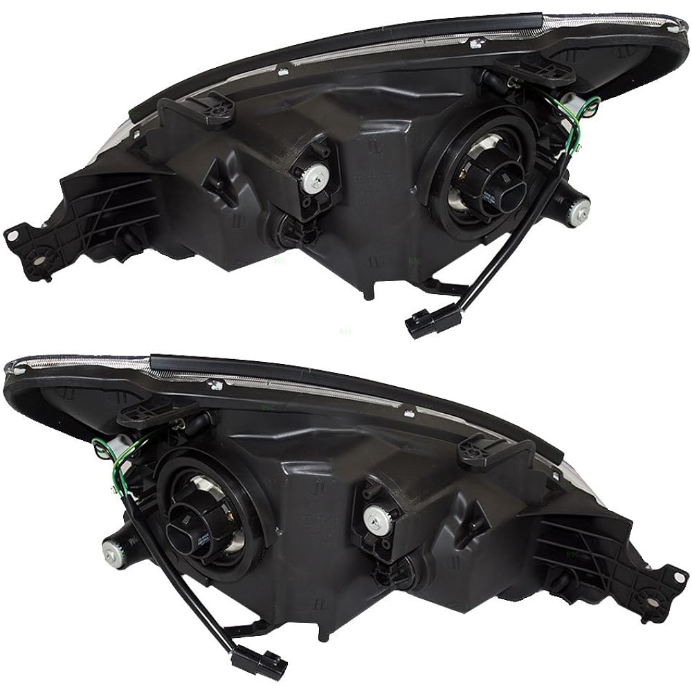 Autoandart replacement driver's seat and passenger seat with headlight headlight Smoke lens 04-07 Lancer MN154900