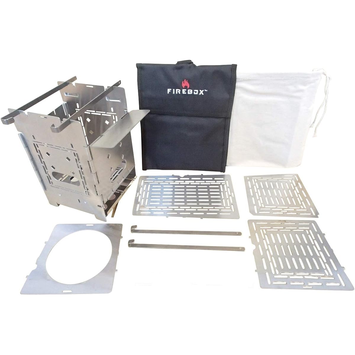 FIREBOX G2 Stove Complete Set Complete Set Barbecue Stove Bonfire Stand 5 Inch Wood Stove [Genuine Japanese Product]