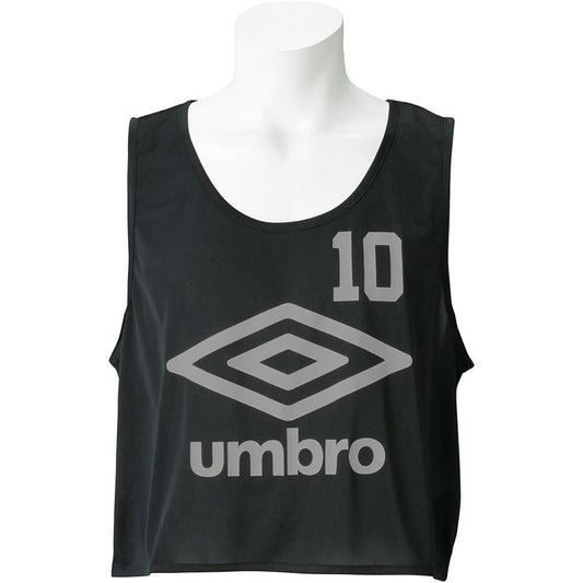 UMBRO Strong Bibs 10P UBS7557Z BLK Black Junior Free