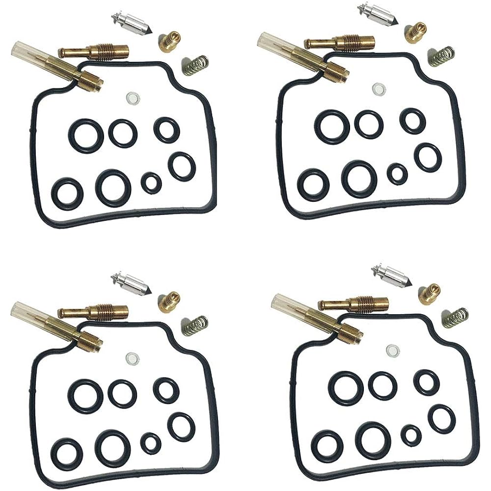 Carburetor Carburetor Carburetor Repair Kit Set of 4 Honda CB650 CB650SC NIGHT HAWK 1983-1985 Carburateur Carb Rebuild Kit Replacement Parts