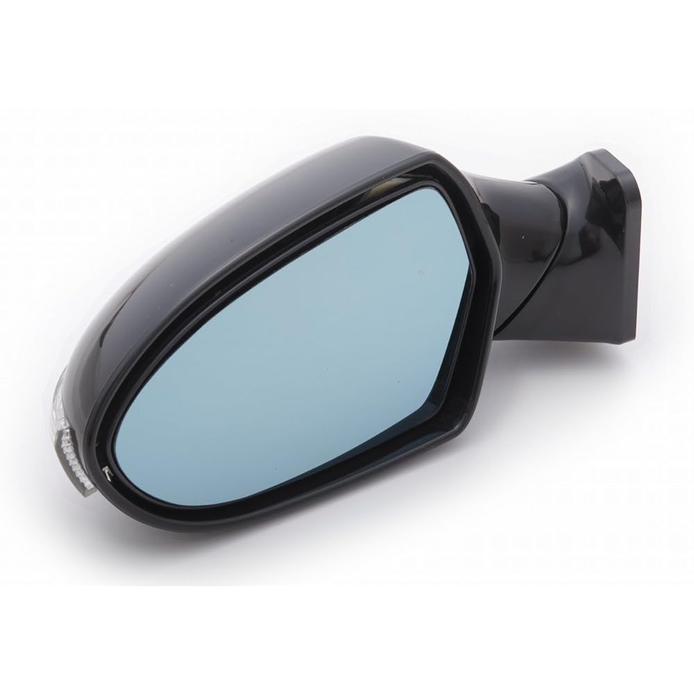 Side Mirror Honda Civic ES/EU/EP Series 4 Door [2000~2005] M60 Mirror LED Black Manual Adjustment of Mirror Surface Right Handle Pop-up Storage SBMM6BKMLHR-1109