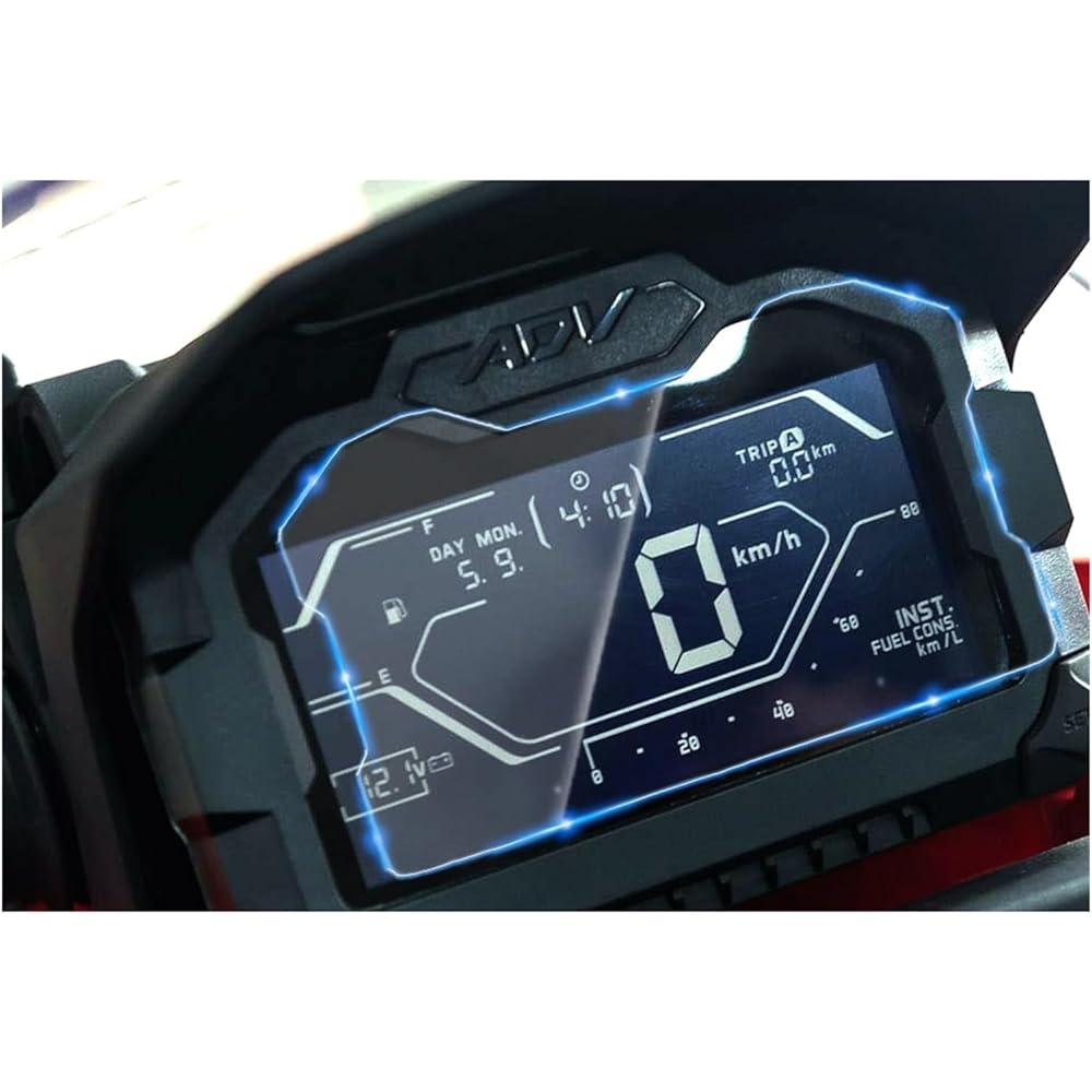 Fits for Honda ADV 150 ADV150 2019 Motorcycle Cluster Scratch Protection Film Dashboard Screen Instrument Film Protector Instrument