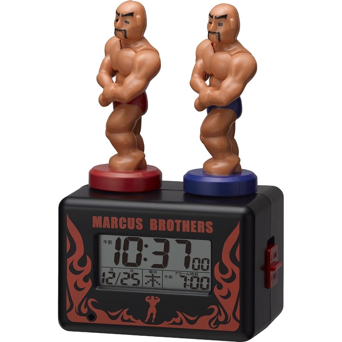 Rhythm Clock Action Alarm Clock Marcus Brothers 8RDA62RH02