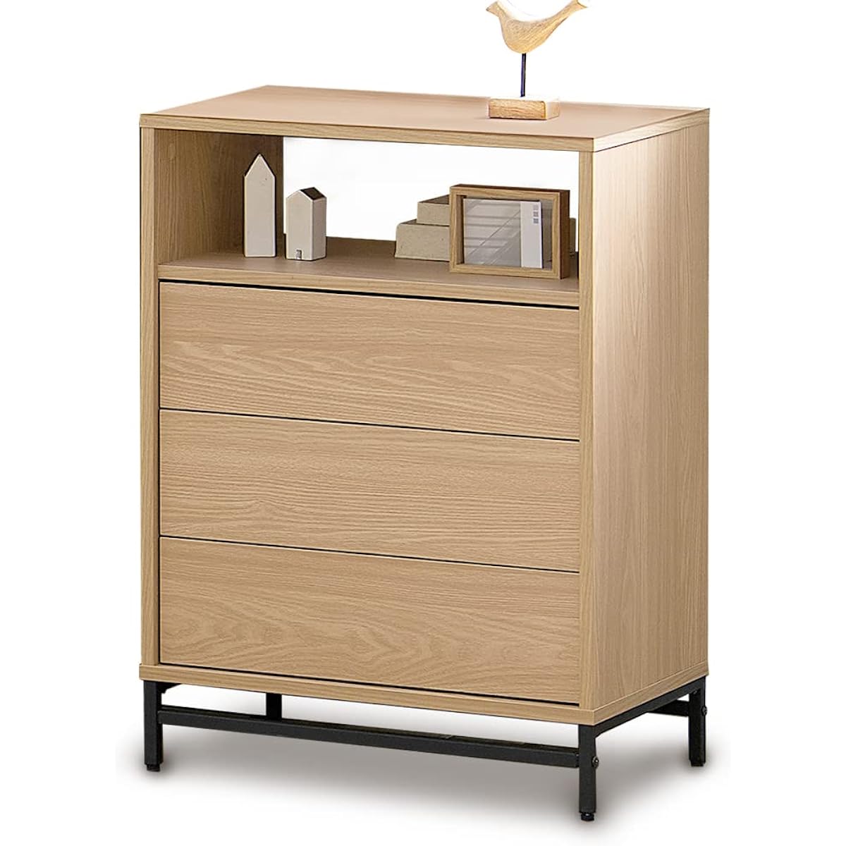 Iris Ohyama Unit Chest UCH-590 Natural/Black