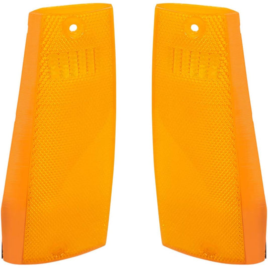 Autoandart replacement driver's seat side and passenger seat side, side marker light unit with single headlights 1984-1996 Cerocular 84-90 WAGONEER 86-92 COMANCHE