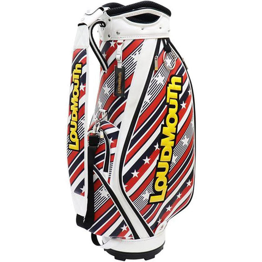 [2021 Fall/Winter New Colors] LOUDMOUTH GOLF (Loud Mouth Golf) Japanese Genuine Caddy Bag 2021 Model “LM-CB0014”