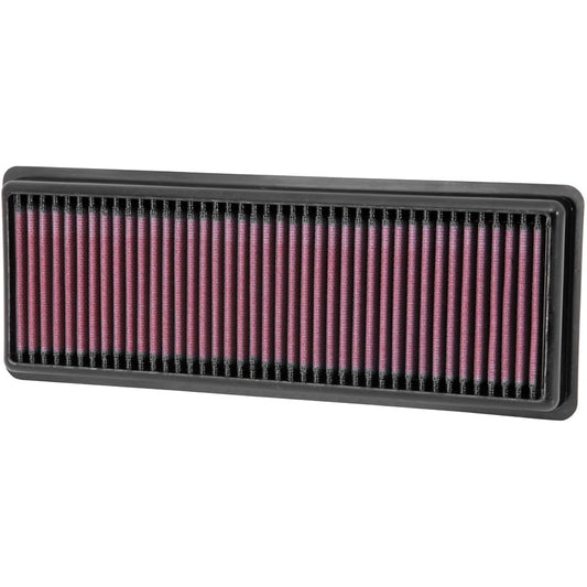 [Parallel imports] K & N engine air filter repeatedly used 75000 miles Each cleaning and washing premium replacement air filter 2012-2017 FIAT (500, abalth) compatible 33-2487