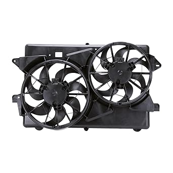 TYC 621610 Saturn Vue replacement radiator/condenser cooling fan assembly