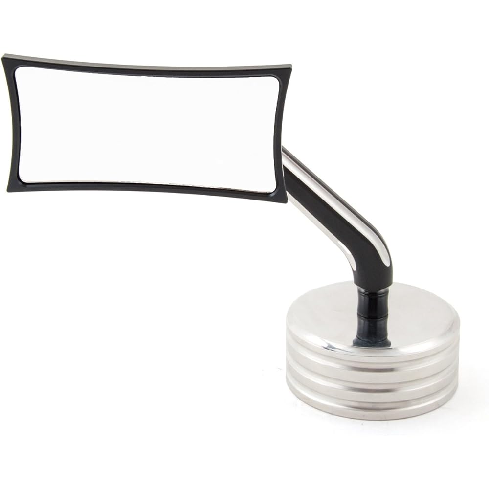 Ken's factory Rapid Series Mirror Ribbed Black & Machine Cut Left (Rapid Series Mirror Ribbed Black and Machine Cut Left)12-210