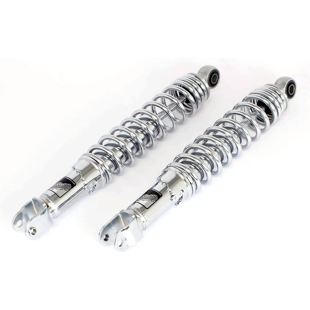 SP TAKEGAWA Lowdown Rear Shock Absorber Chrome Plated 2 Pieces PCX(JK05)/PCX160(KF47) 06-04-0123