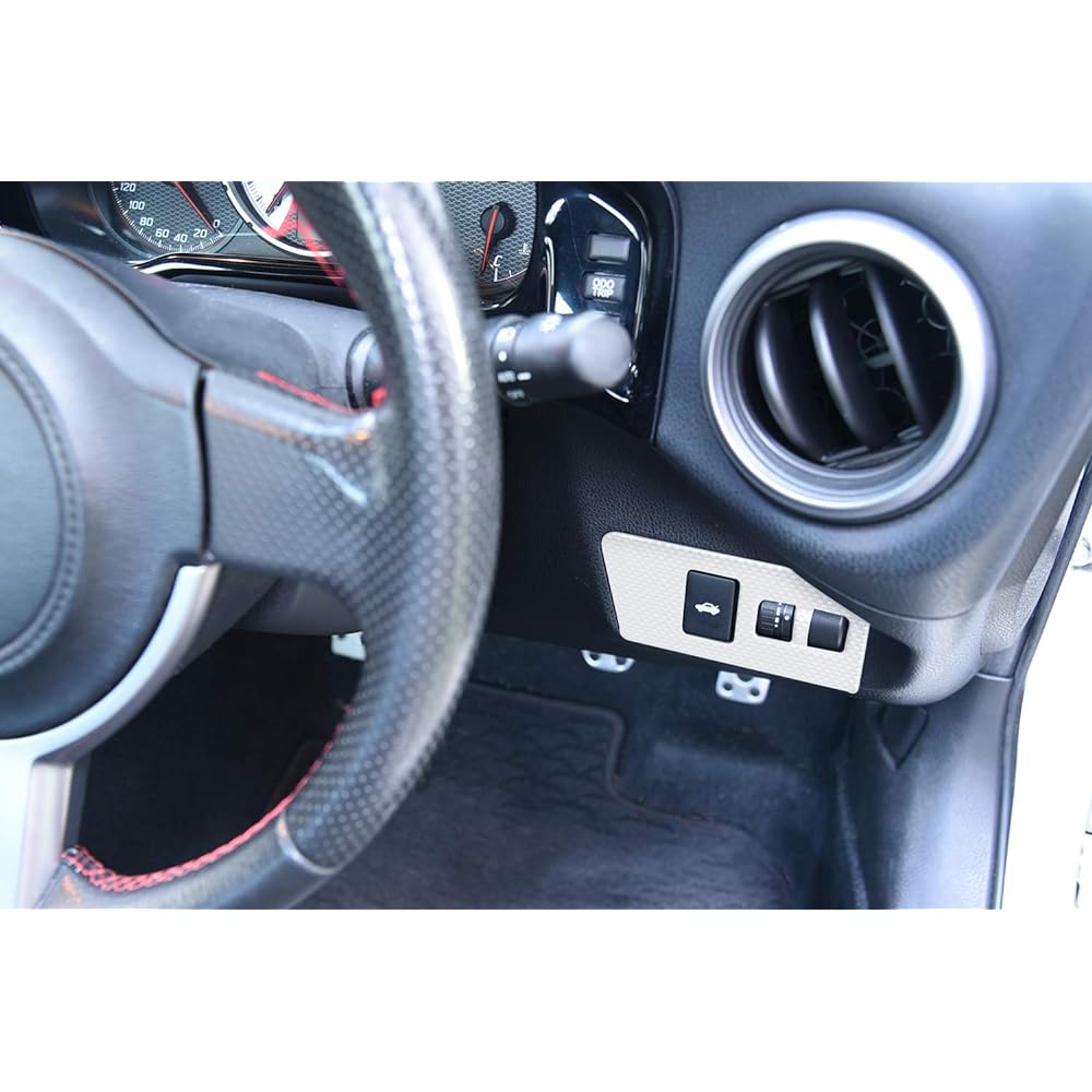 SecondStage Toyota 86 ZN6 Early/Late Instrument Panel Under Panel White Carbon Style T446WHC