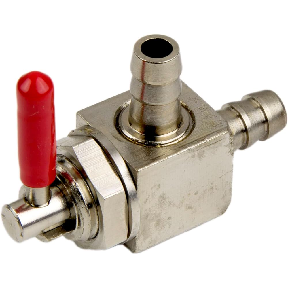 Raider 07-7118 Universal 90 degrees rotating fuel shut off valve 1/4 inch line