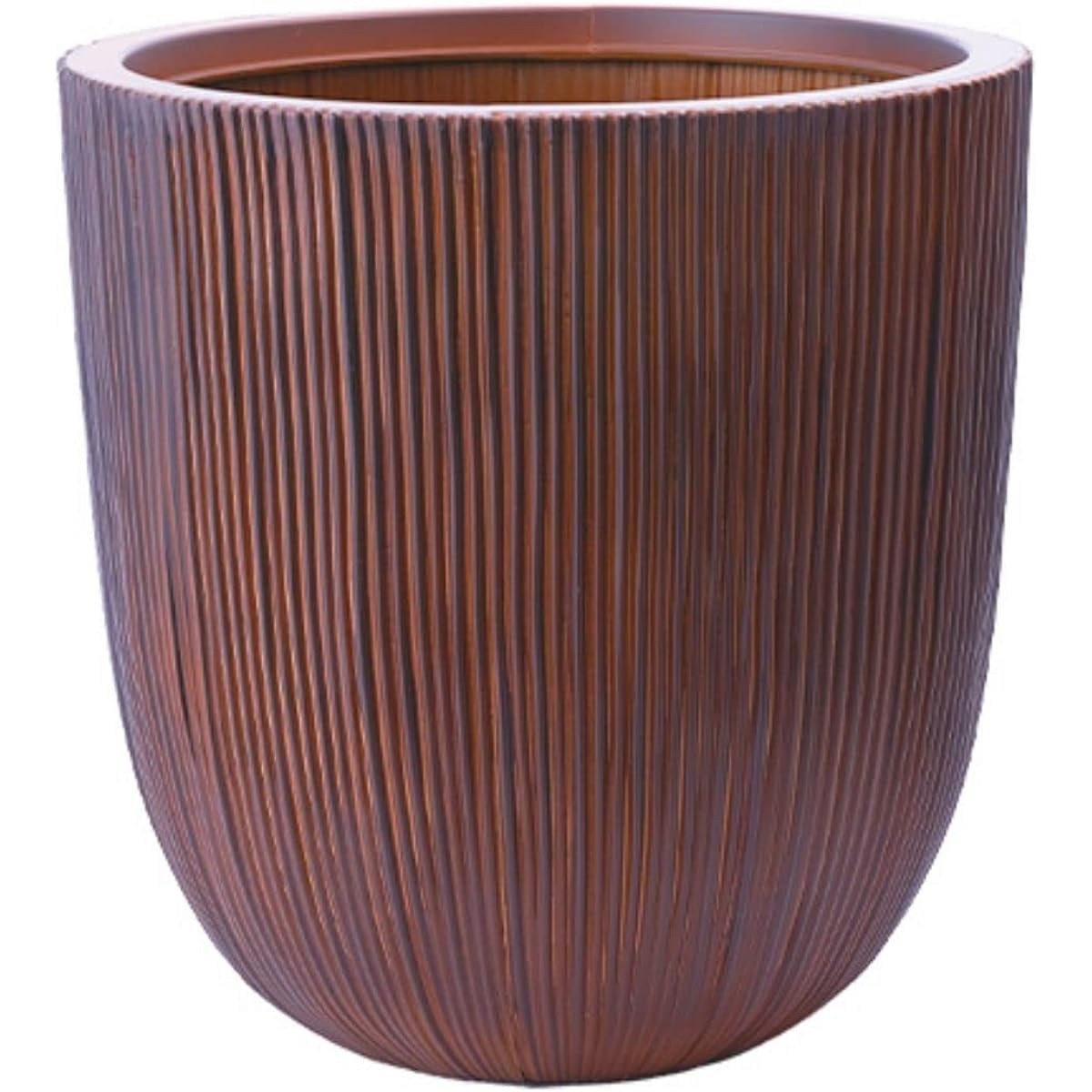 Foyer FR Nordic pot cedar brown M φ37xH37.5 3a00128BR