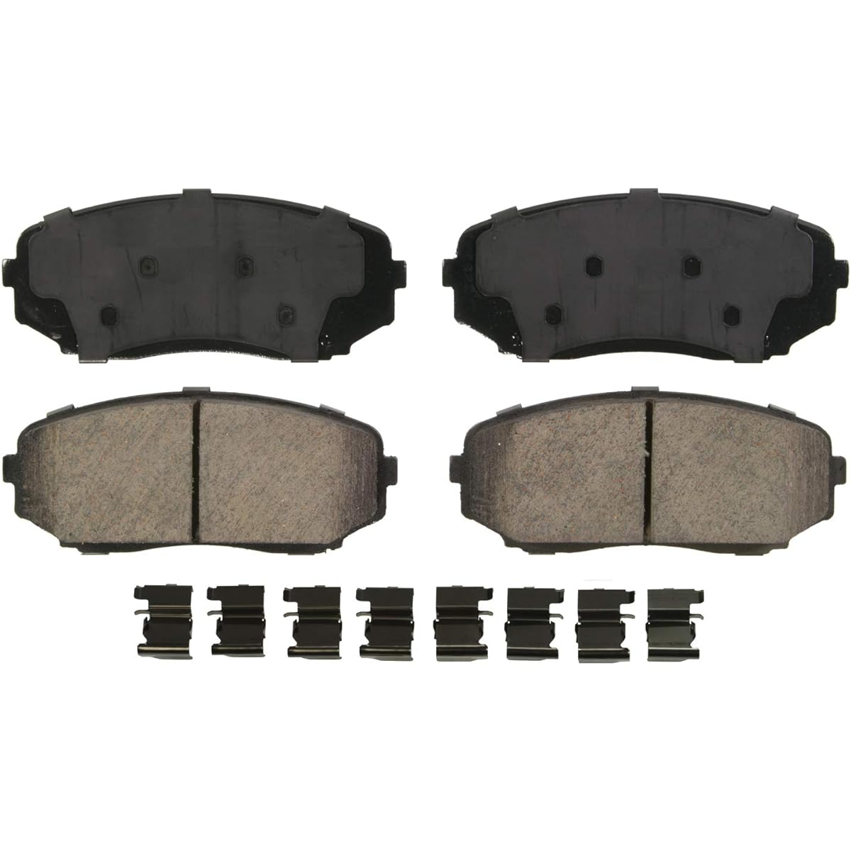WAGNER QUICKSTOP ZD1258A Ceramic Disc Pad Set Pad Mounting Bracket
