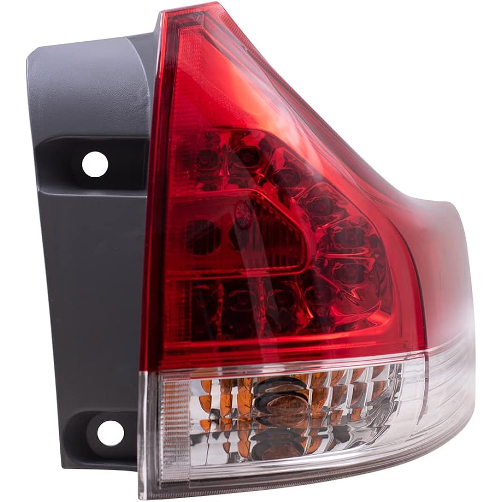 Replacement passenger seat tail light quarter mount 2011-2014 Toyota Siena EXCEPT SE