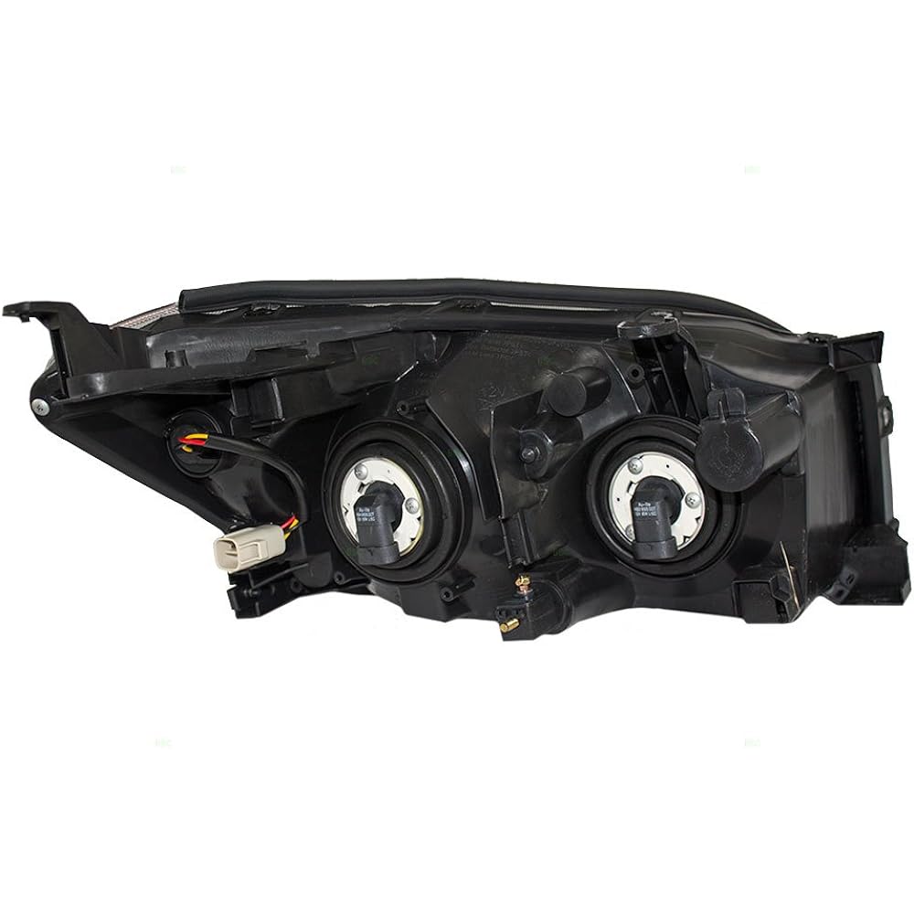 BROCK After Market replacement driver left halogen combination headlight assembly 2009-2012 Toyota RAV4 base/Limited compatible