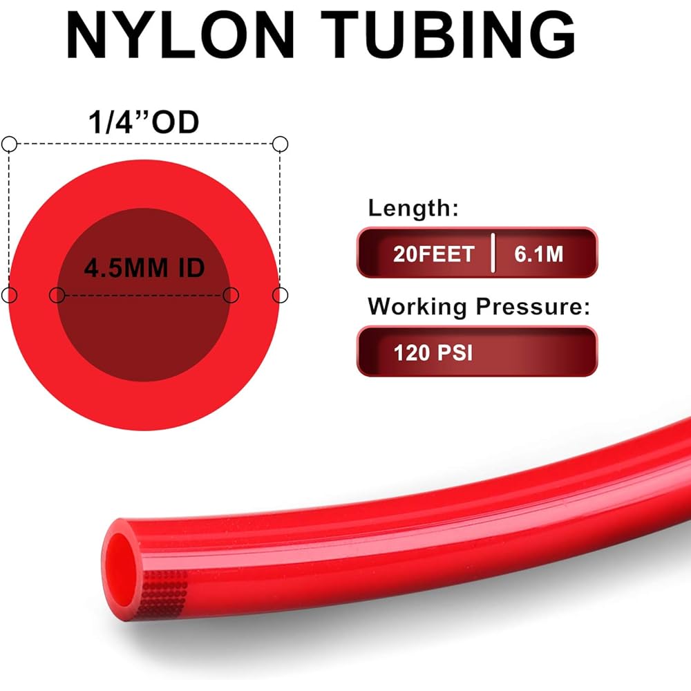 HROMEE Airline Service Air Spring Suspension Constant, US valve, 20 -foot hose airbag replacement parts