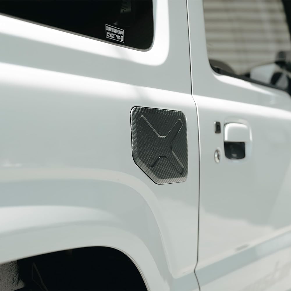 MONSTER SPORT TOUGH Fuel Lid Cover Carbon Pattern Jimny [JB64W]/Jimny Sierra [JB74W]