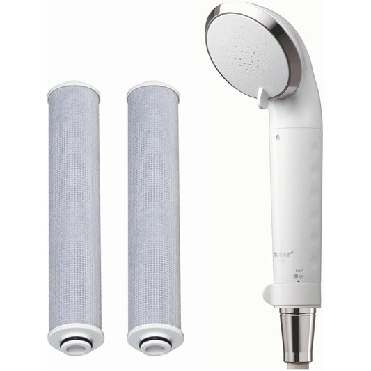 Toray (TORAY) Toray Trevino Water Purification Shower "Tore Shower" Cartridge Total of 2 RS54-AZ