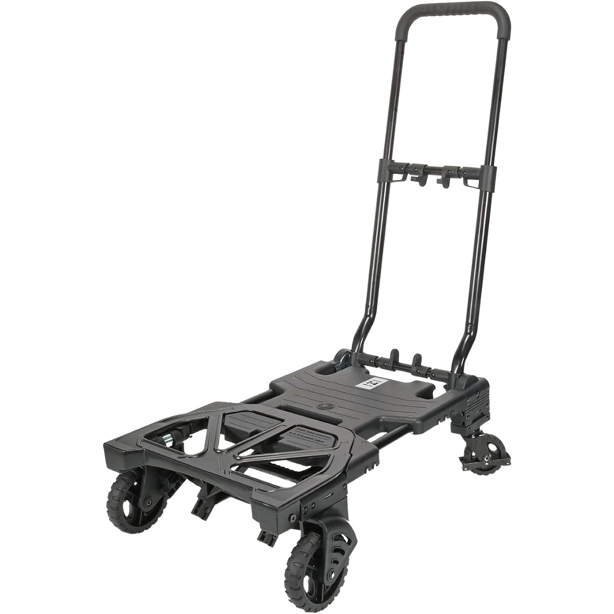 Jeffcom Transform Cart DHV-120 as a two-wheeled trolley/four-wheeled trolley