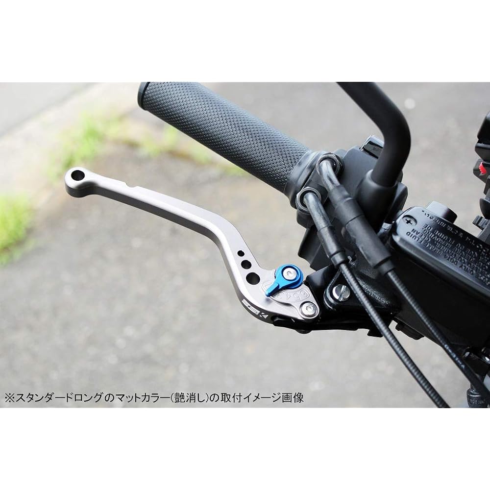 SSK Adjust Lever Standard Long Lever Color: Matte Gold Adjuster Color: Matte Black LVBM062GD-BK
