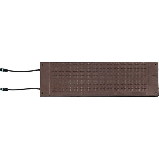 Hokkaido Rubber Industries [Snow Melting Mat Saw Heater] For Stairs 25cm x 85cm x Thickness 0.9cm TD-85S Middle Left (Connection Only) Type (On the left side of the cord outlet when going up the stairs) [Melts falling snow]