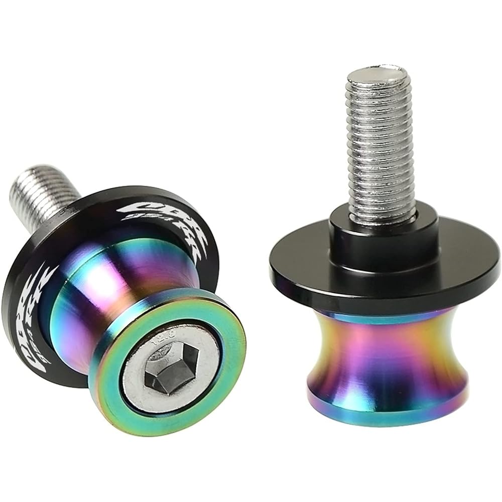 Stand Screw Slider Motorcycle 8mm Rear Swing Slider Spool Bracket Slider Screw Kit is very suitable for Honda CBR954RR 2002-2003 (Color : 2)