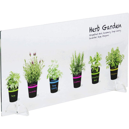 Yamato Chemical Kitchen Water Splash Guard Acrylic Board Flowerpot Herb 60cm