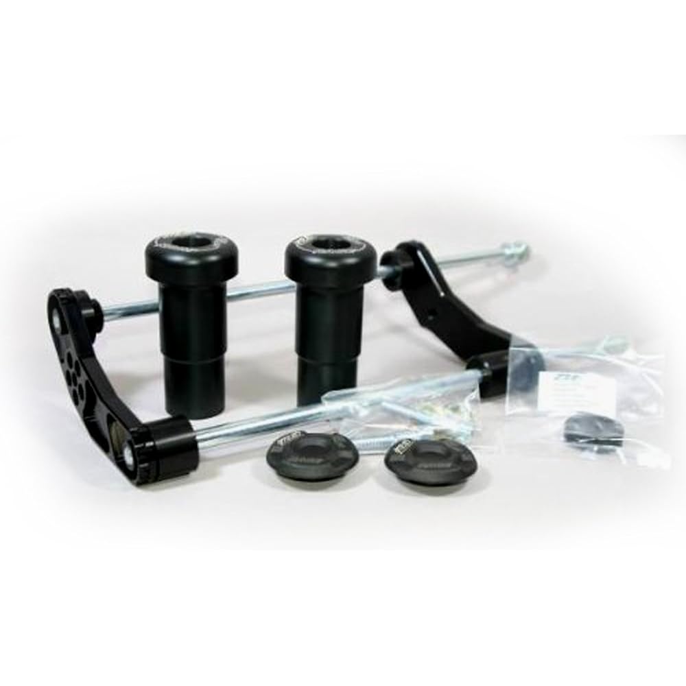 GSG Mototechnik SUZUKI 99'-12' GSX1300R Hayabusa Frame Slider Racing Black Anodized Finish