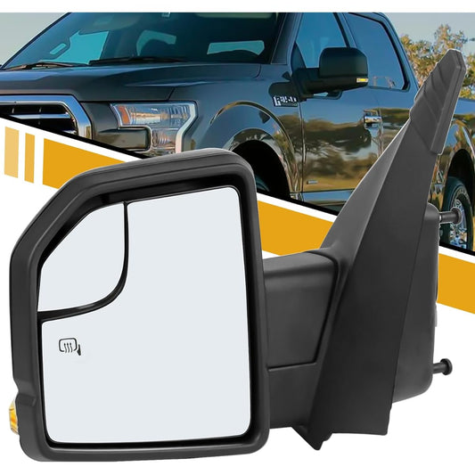 LIWEDFG Mirror Assembly Ford F150 2015 2016 2017 2017 2019 2019 2020 Power Glass Heating In Housing Light Light Corner Left Left Left Ride seat side