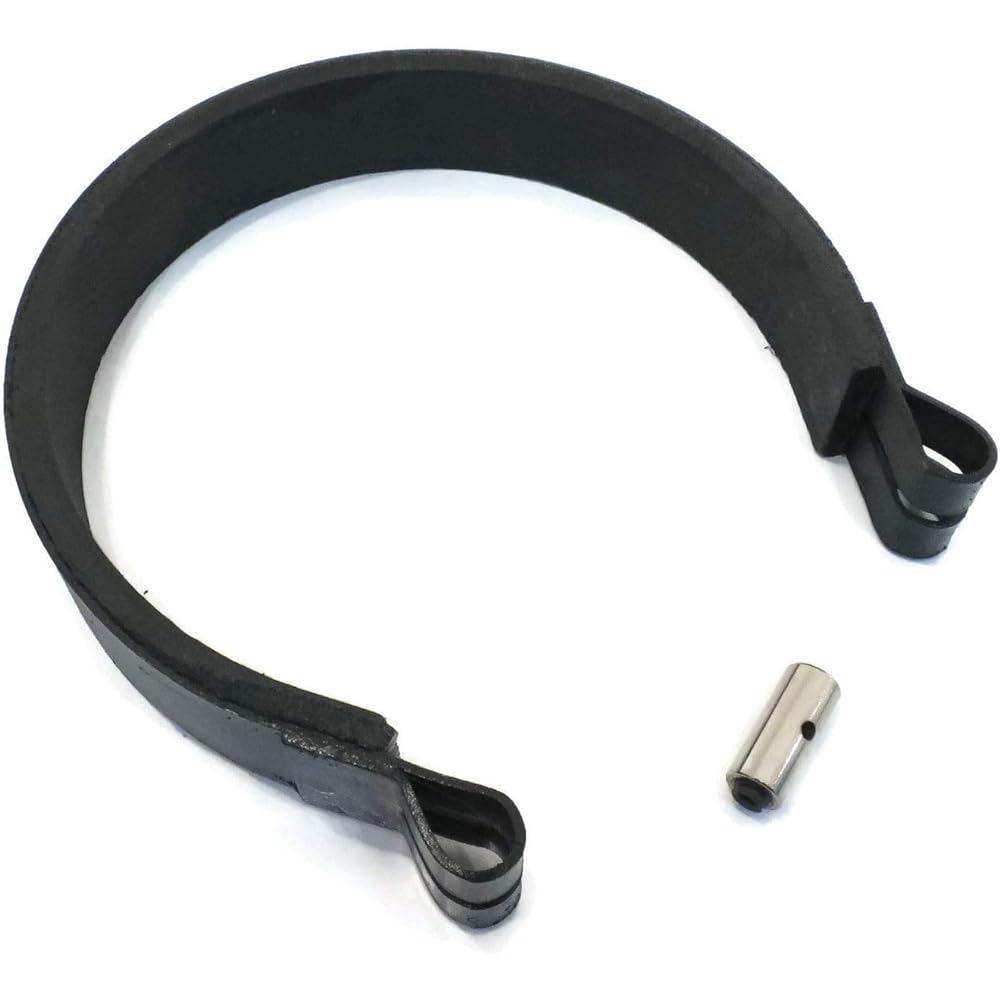(2) 4.5-inch brake band & pin, drum Toy cart, yard cart, mini-bike, Yerf-Dog