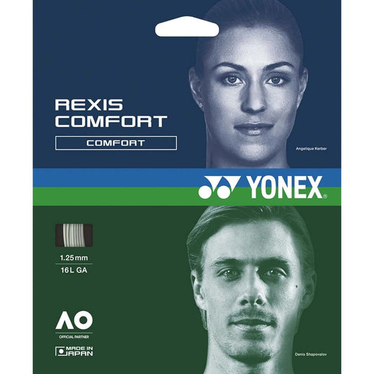YONEX Tennis String Lexis Comfort 125 Cool White 12m TGRCF125