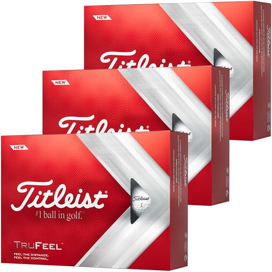 [Bulk Purchase of 3 Dozens] TITLEIST 2022 Model TRUFEEL [White] Golf Ball
