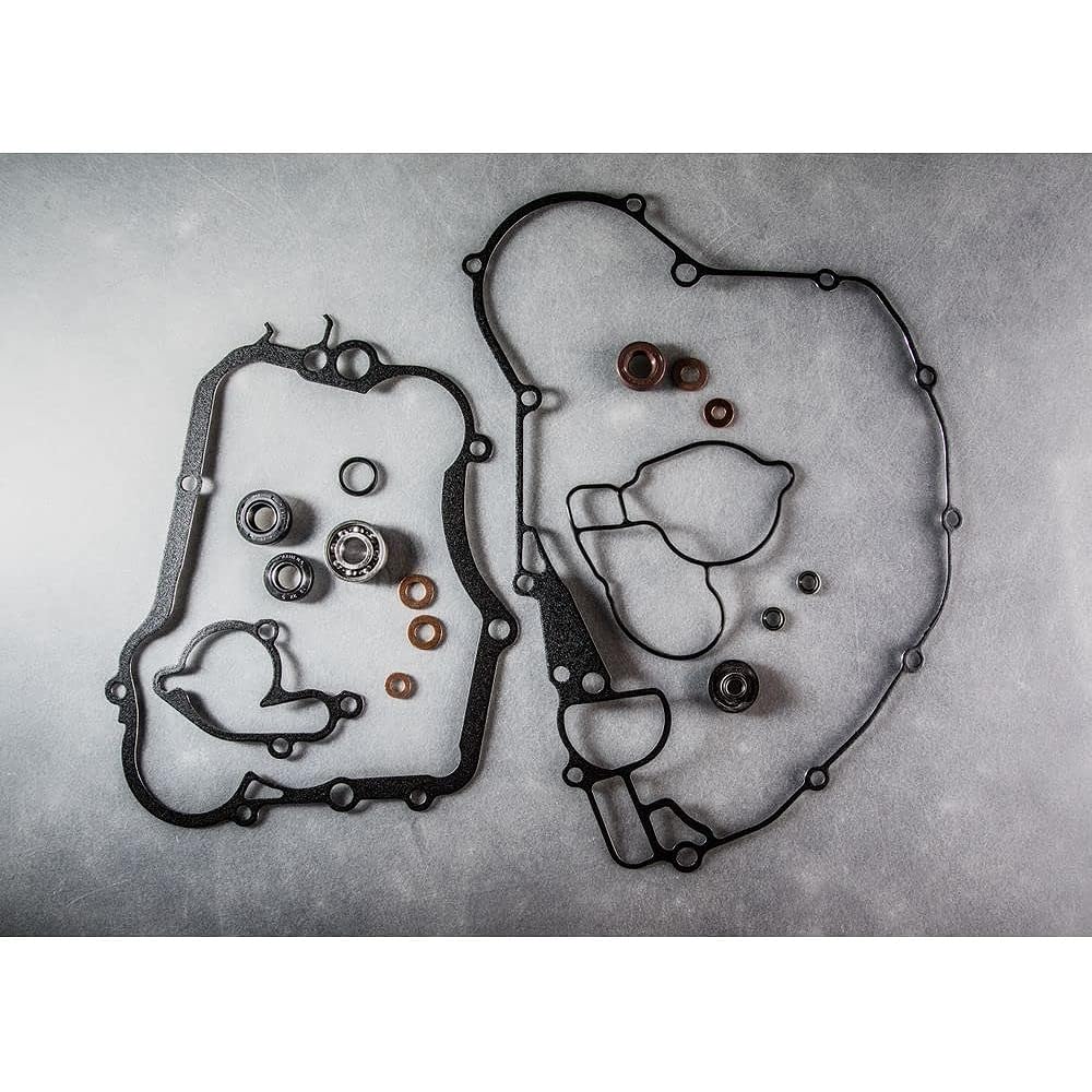 ATHENA PARTS Water pump gasket kit with bearing Kawasaki KX 250 1994-1998 Black