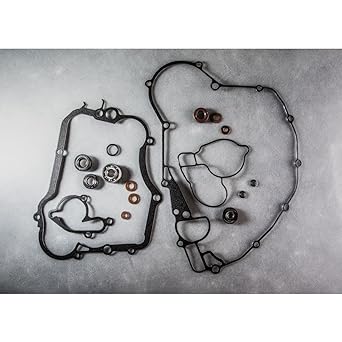ATHENA PARTS Water pump gasket with bearing Honda CR80R 85-02 CR85 R03-07 Black