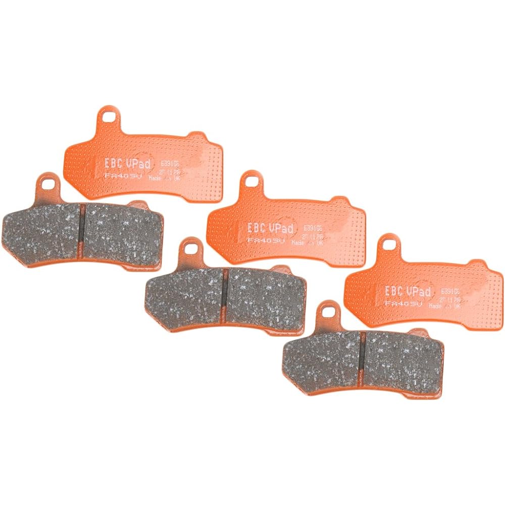 EBC brake EBPCK1016 COMPLETE SEMI-SINTERED V-Pads Brake pad change kit