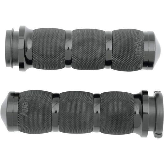 Avon Grips AIR-90-ANO-FLY Air Cushion Fly-by-Wire Air Cushion Street Motorcycle Hand Grips - Anodized One Size