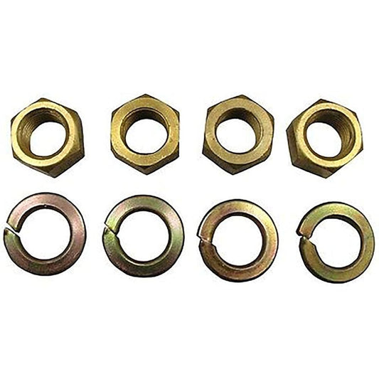 33816S Manifold mount Kit 4 brass nuts and Ford with washer 2N 8N 9n
