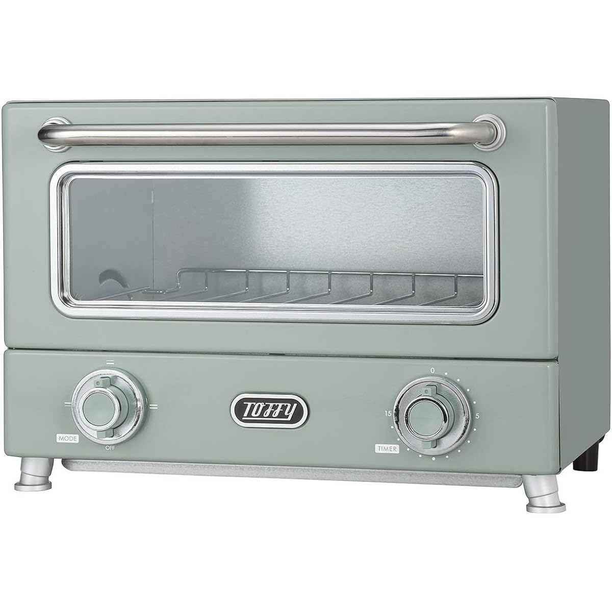 [Toffy] Far-infrared heater oven toaster LADONNA K-TS3 Pale Aqua