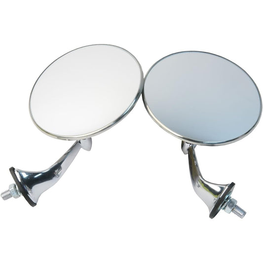 URO PARTS MH3C Lucas style door mirror pair convex glass pair