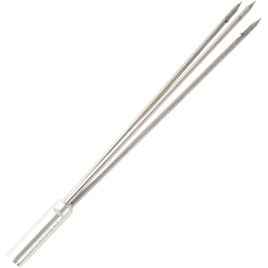 Ultimate Dive 3-pronged paralyzer harpoon tip (30cm / stainless steel) with barb for fish from 15cm to 60cm (rust-proofing/thread diameter 8mm) Fish thrust harpoon spearfishing Ultimate Dive