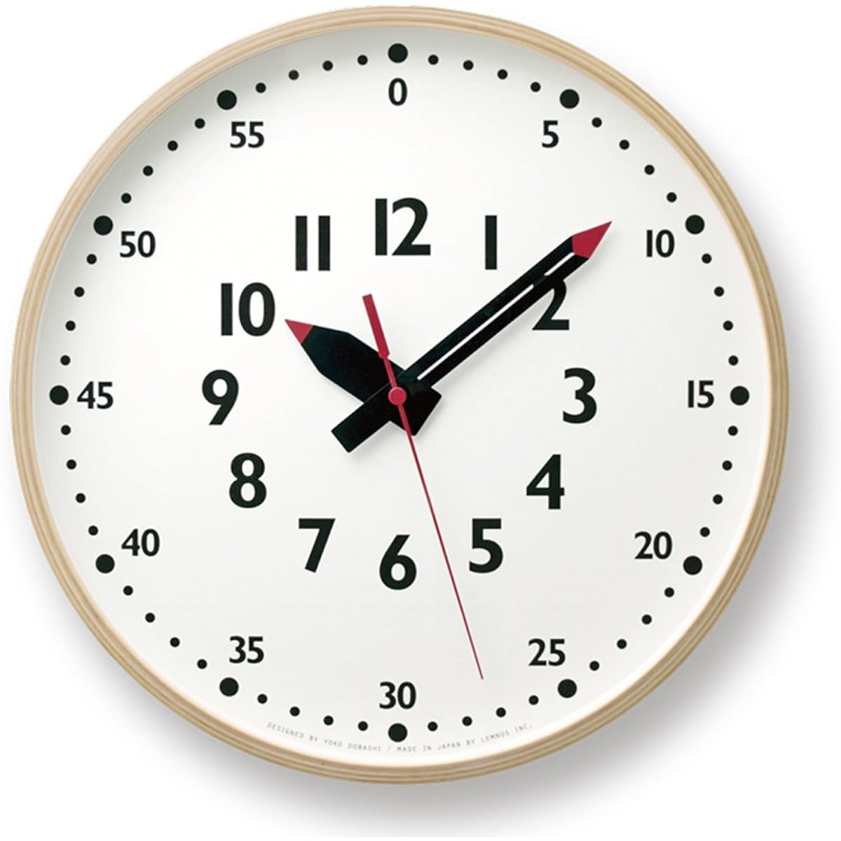 Lemnos Fun Pun Clock L (fun pun clock)/Lemnos