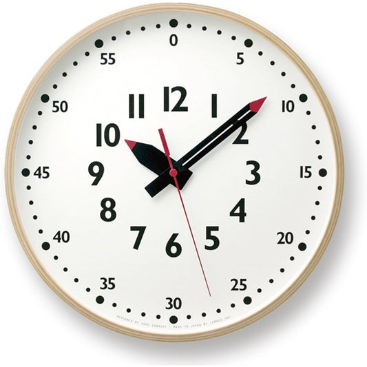 Lemnos Fun Pun Clock L (fun pun clock)/Lemnos